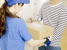 お受け取り